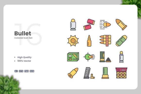 Bullet Color Icons: A Versatile Graphic Asset for Modern Design