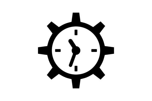 Clock, Deadline, Efficiency Icon for Graphics and Icons Projects