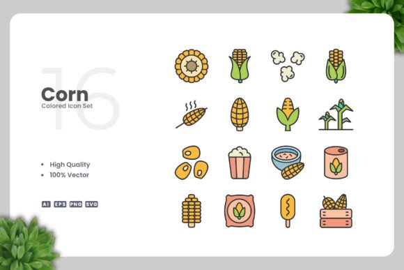 Corn Color Icons Review for Embroidery Projects