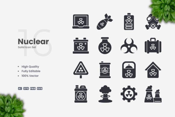 Nuclear Solid Icons: A Designer's Review of Modern Graphics