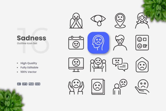 Sadness Icons: A Designer's Review of These Graphics