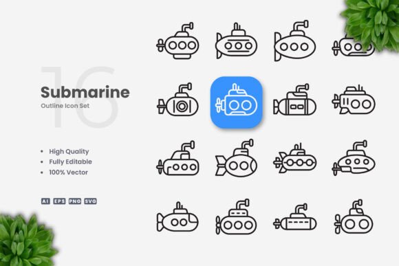 Submarine Icons: A Designer's Review of These Graphics