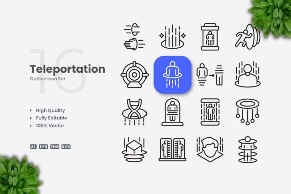 Teleportation Icons: A Designer's Review of Modern Graphics